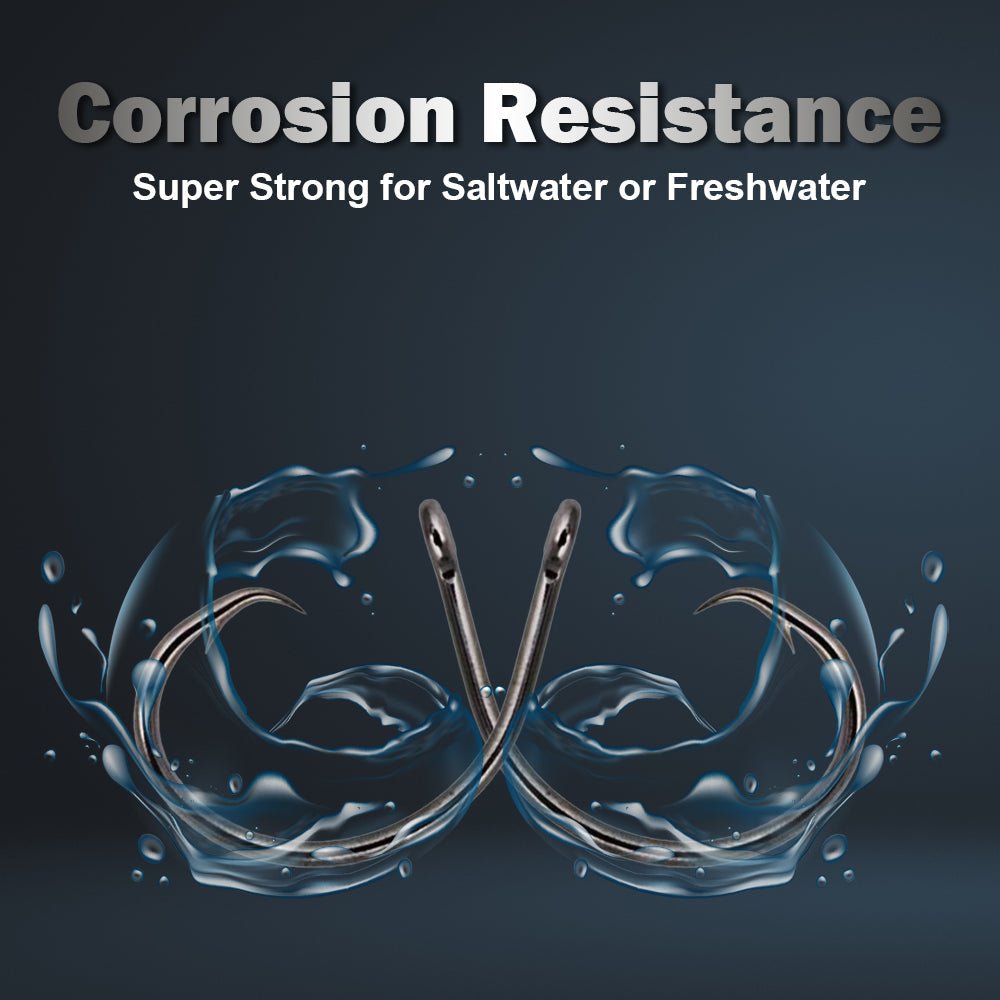 Reaction Tackle Premium Circle Hooks - 25 Pack – 1 for fishing (10 view)