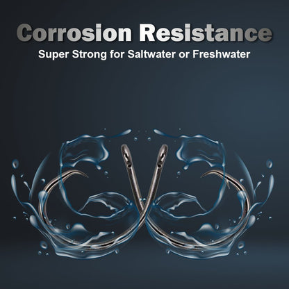 Reaction Tackle Premium Circle Hooks - 25 Pack – 1 for fishing (10 view)