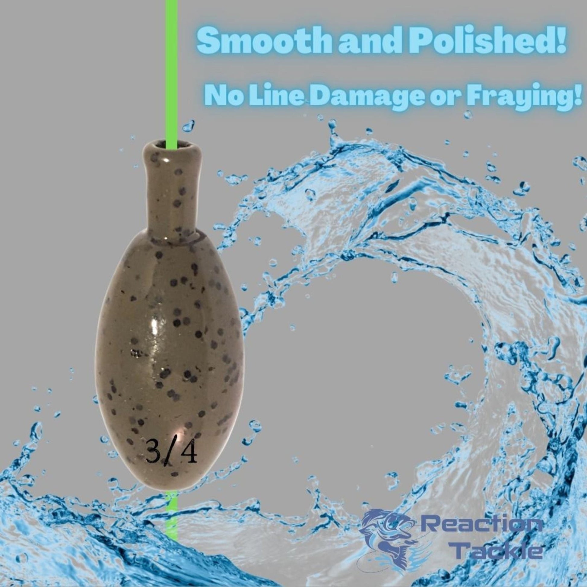 Reaction Tackle Punch Weights/ Tungsten Sinkers – Black Tungsten punch weights for fishing (9 view)