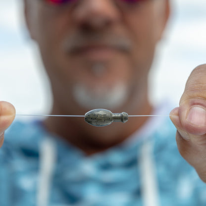 Reaction Tackle Punch Weights/ Tungsten Sinkers – Black Tungsten punch weights for fishing (3 view)