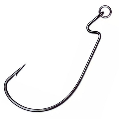 Reaction Tackle Ringed EWG Hooks - 25 Pack – 1/0 for fishing (3 view)