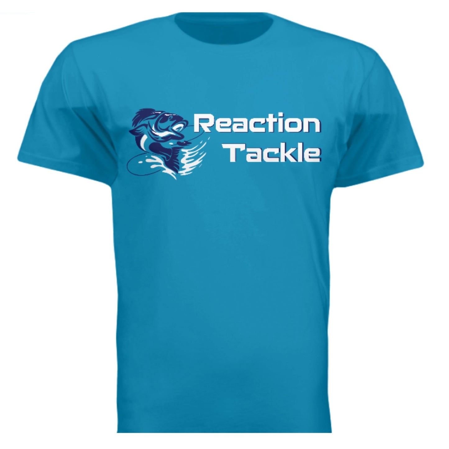 Reaction Tackle Short Sleeve T-Shirts – Saphire for Apparel (3 view)