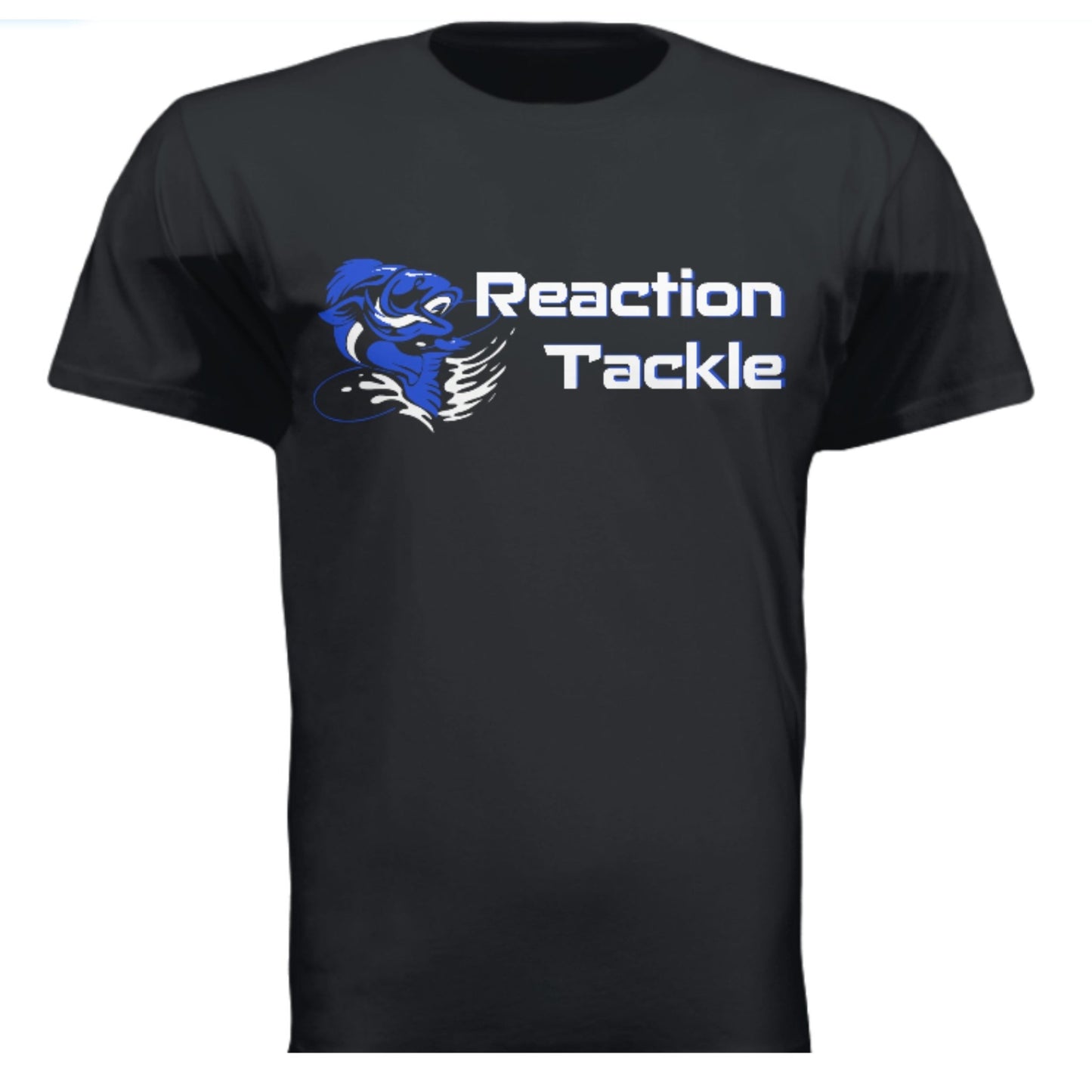 Reaction Tackle Short Sleeve T-Shirts – Black for Apparel (6 view)