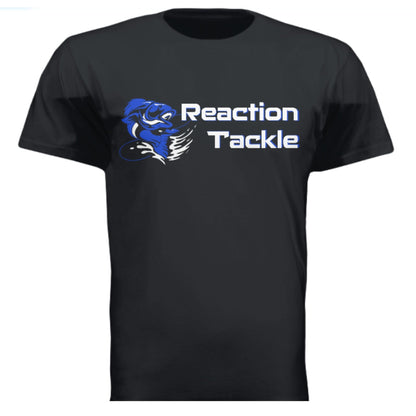 Reaction Tackle Short Sleeve T-Shirts – Black for Apparel (6 view)