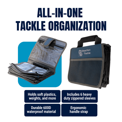 Reaction Tackle Speed Binder and Tackle Storage - New – Deluxe Speed Binder bags for fishing (15 view)