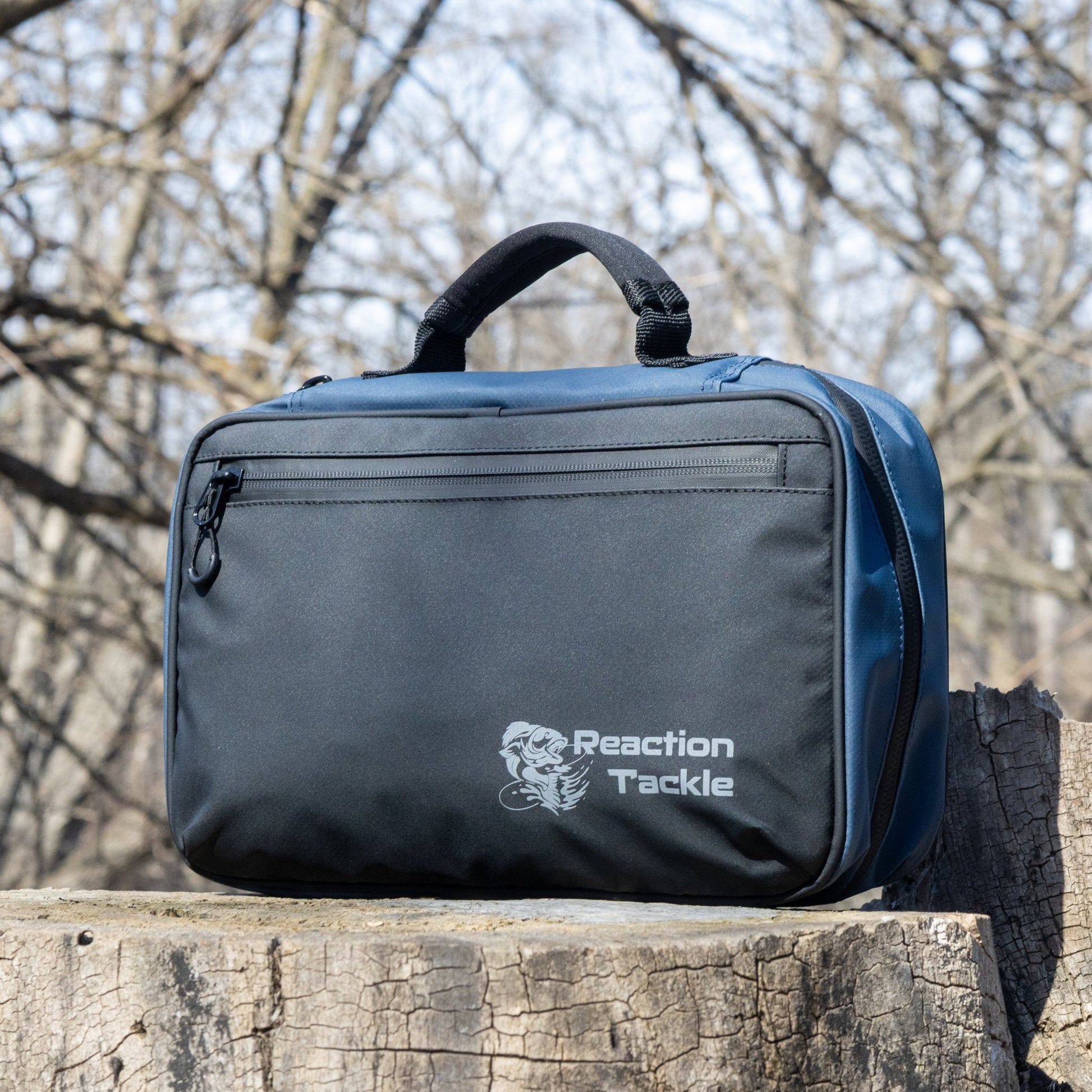 Reaction Tackle Splash Proof Bait Binder and Tackle Storage - New – Water Resistant Deluxe Binder bags for fishing (2 view)