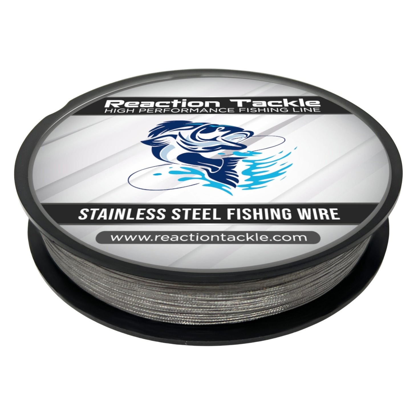 Reaction Tackle Stainless Steel Trolling Line 30LB – 30LB - 300 Feet for fishing (4 view)