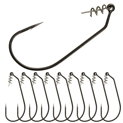Reaction Tackle Swimbait Hooks (10 or 25 - Packs) – 10 - Pack hooks for fishing (1 view)