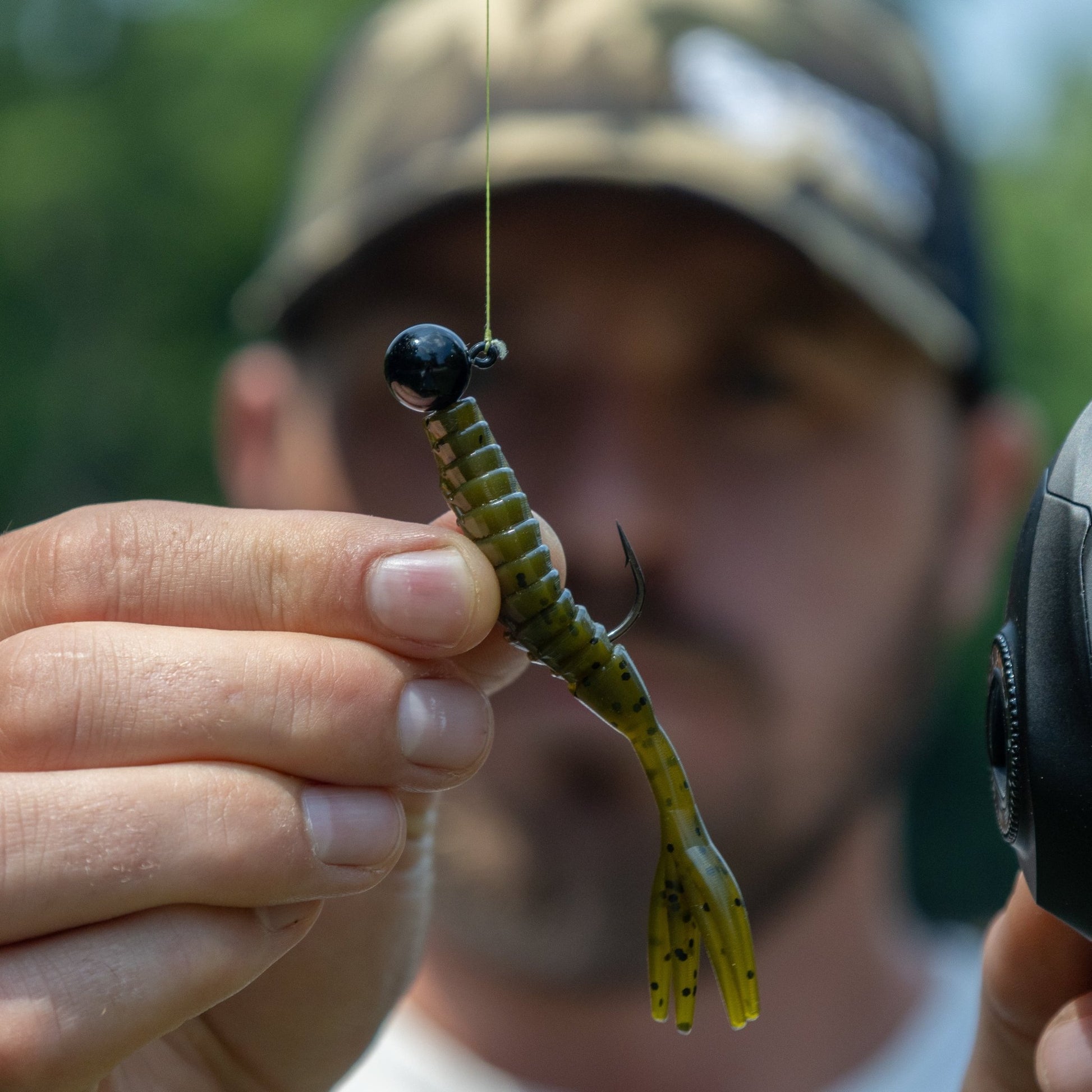 Reaction Tackle Tungsten Ball Jig Heads (5 - Pack) – 1/16 oz (2 hook) for fishing (7 view)