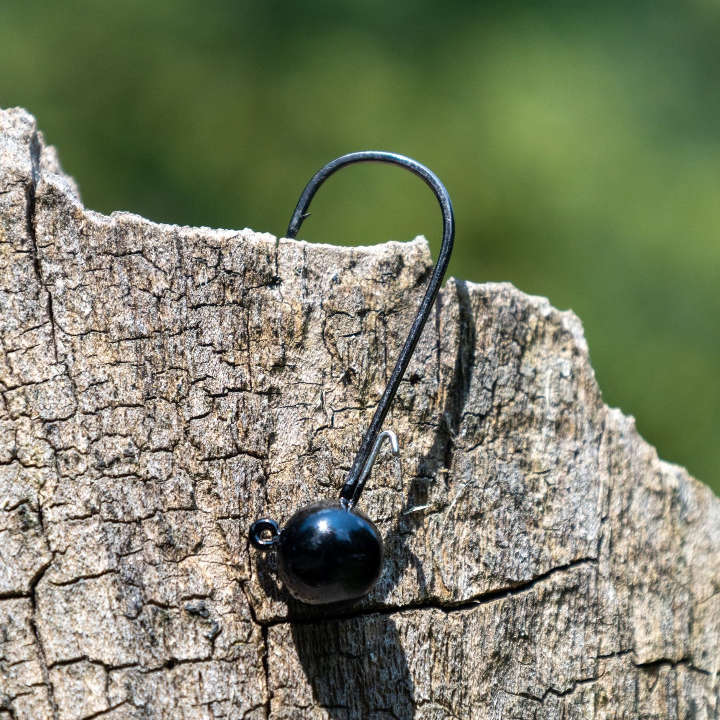 Reaction Tackle Tungsten Ball Jig Heads (5 - Pack) – 1/16 oz (2 hook) for fishing (5 view)