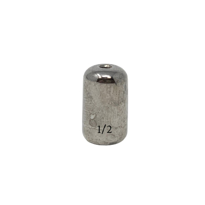 Reaction Tackle Tungsten Barrel Weights – Silver tungsten weights for fishing (16 view)