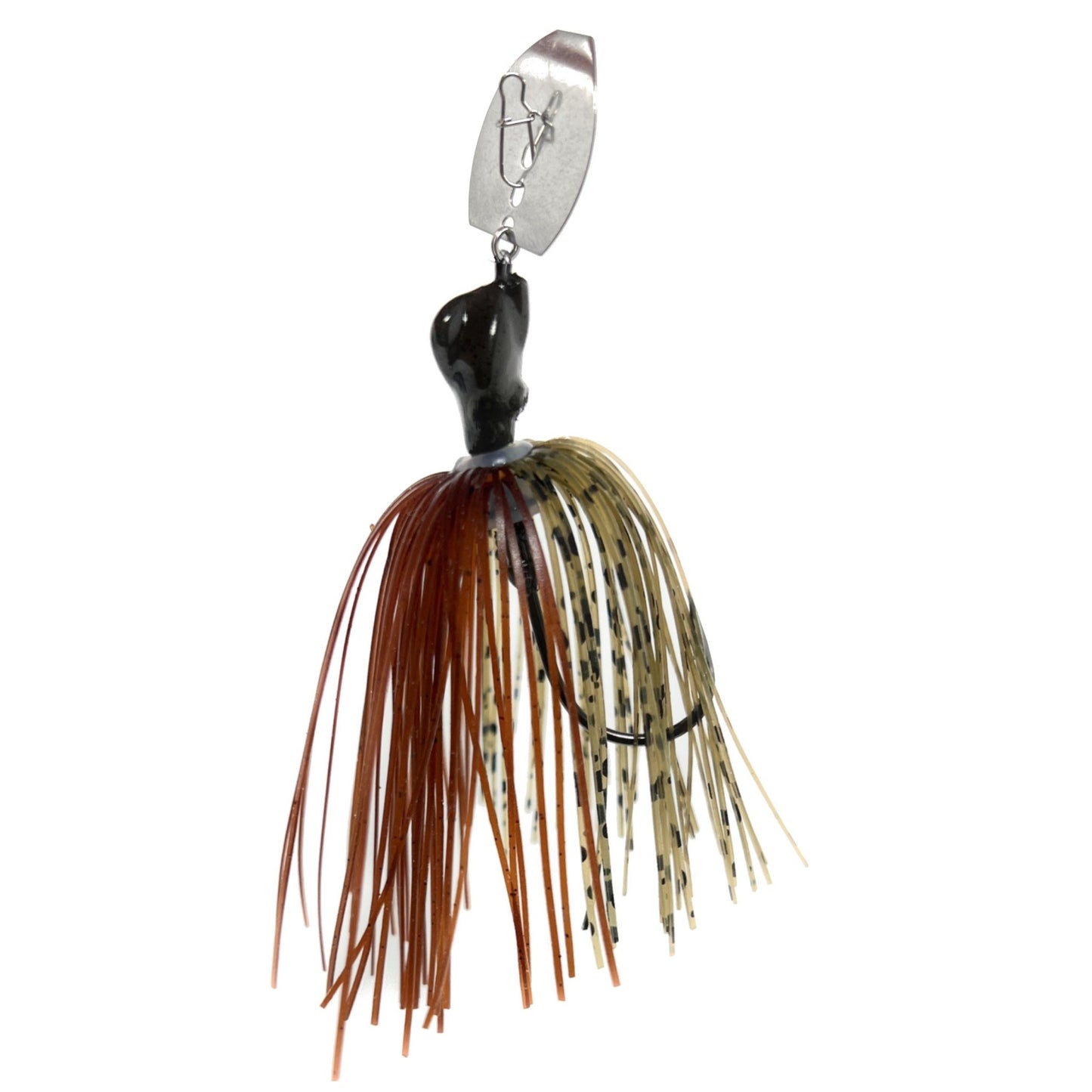 Reaction Tackle Tungsten Breaker Blade Jigs (2 - Pack) – Dark Pumpkin Brown fishing - jigs for fishing (6 view)