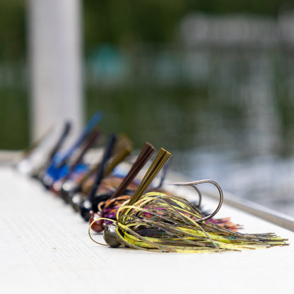 Reaction Tackle Tungsten Football Jigs (2 - Pack) – Black fishing - jigs for fishing (2 view)