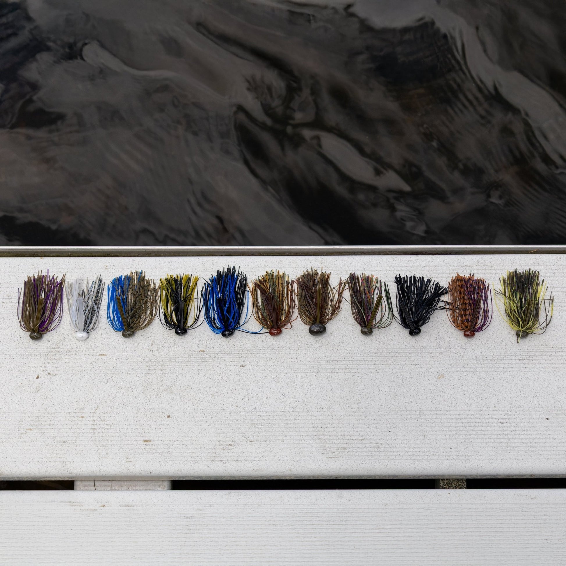 Reaction Tackle Tungsten Football Jigs (2 - Pack) – Black fishing - jigs for fishing (5 view)