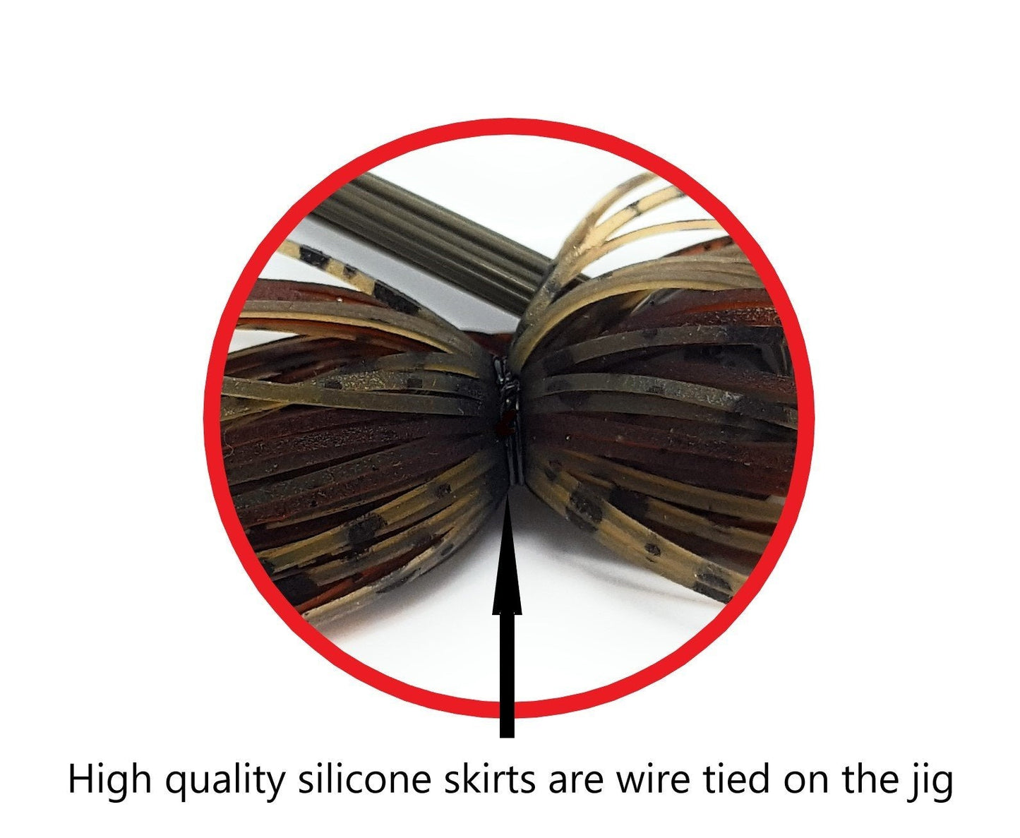 Reaction Tackle Tungsten Football Jigs (2 - Pack) – Dark pumpkin/brown fishing - jigs for fishing (14 view)