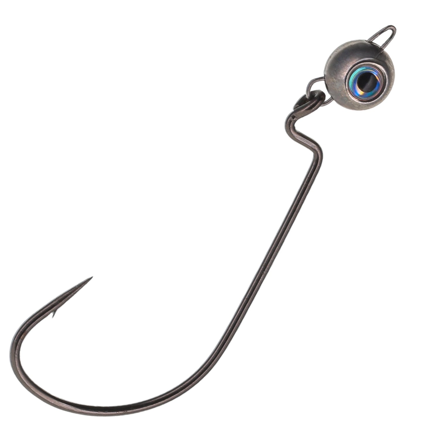 Reaction Tackle Tungsten Free Swing Jig Head - 5 - Pack - New – 1/8 oz - 1/0 Hook for fishing (7 view)