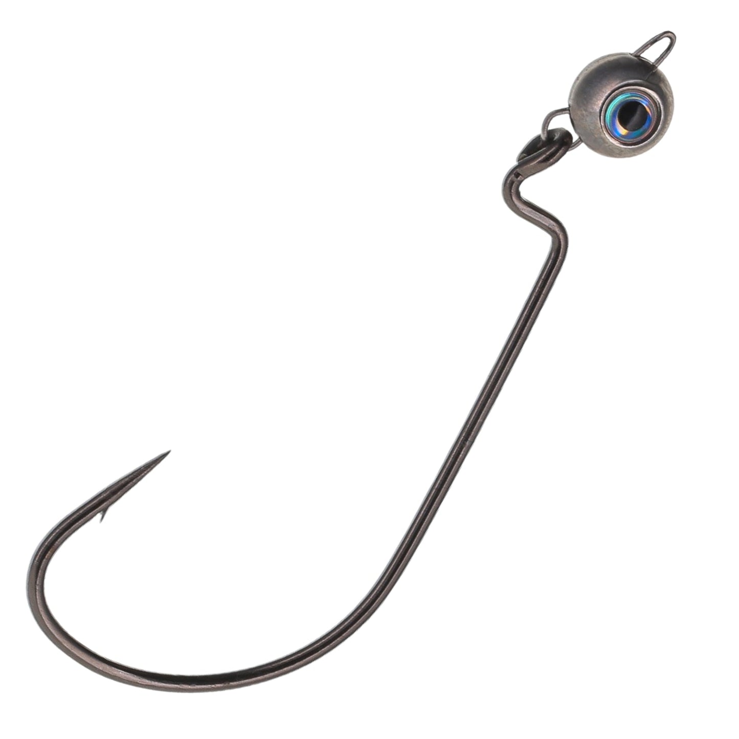 Reaction Tackle Tungsten Free Swing Jig Head - 5 - Pack - New – 1/8 oz - 1/0 Hook for fishing (6 view)