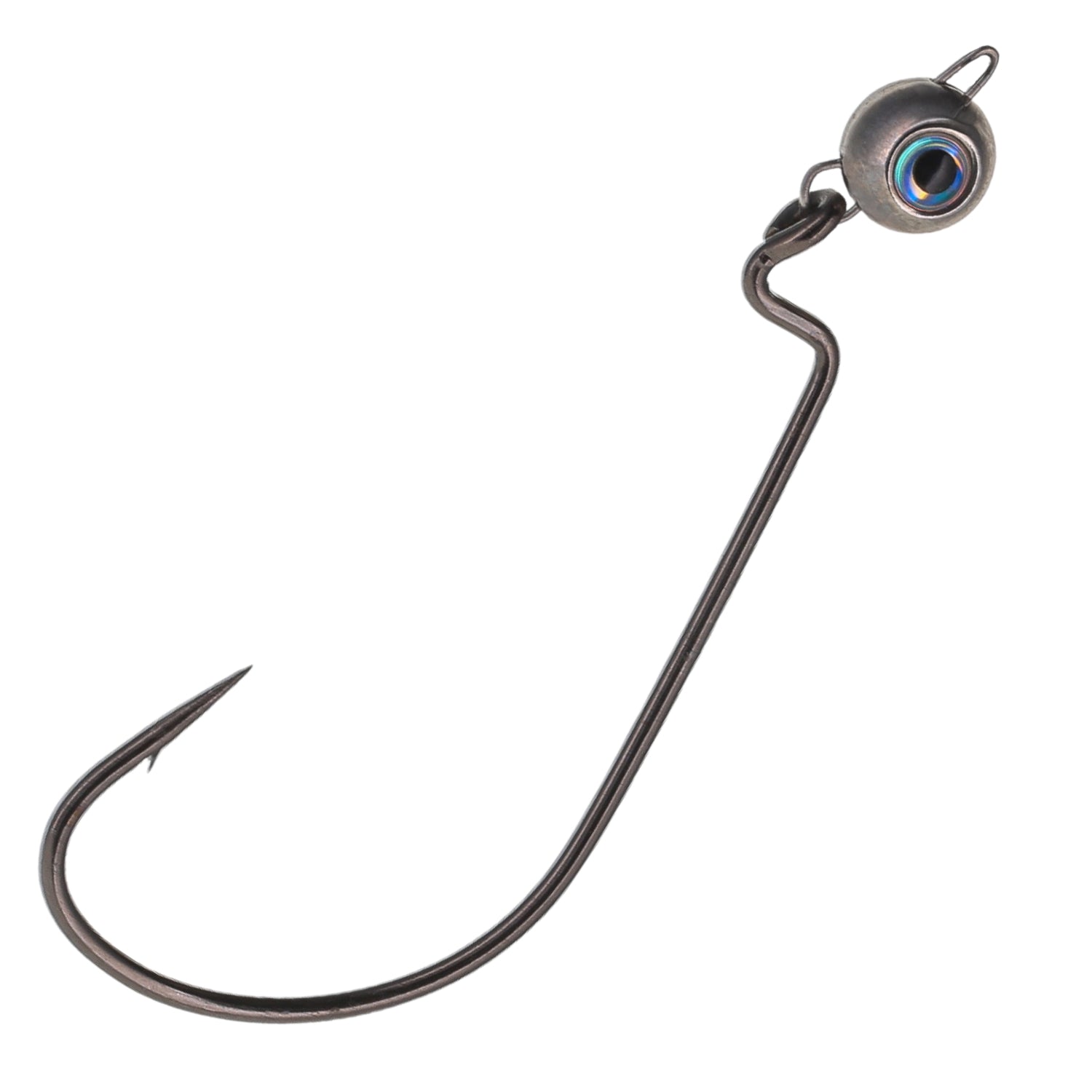 Reaction Tackle Tungsten Free Swing Jig Head - 5 - Pack - New – 1/8 oz - 1/0 Hook for fishing (6 view)