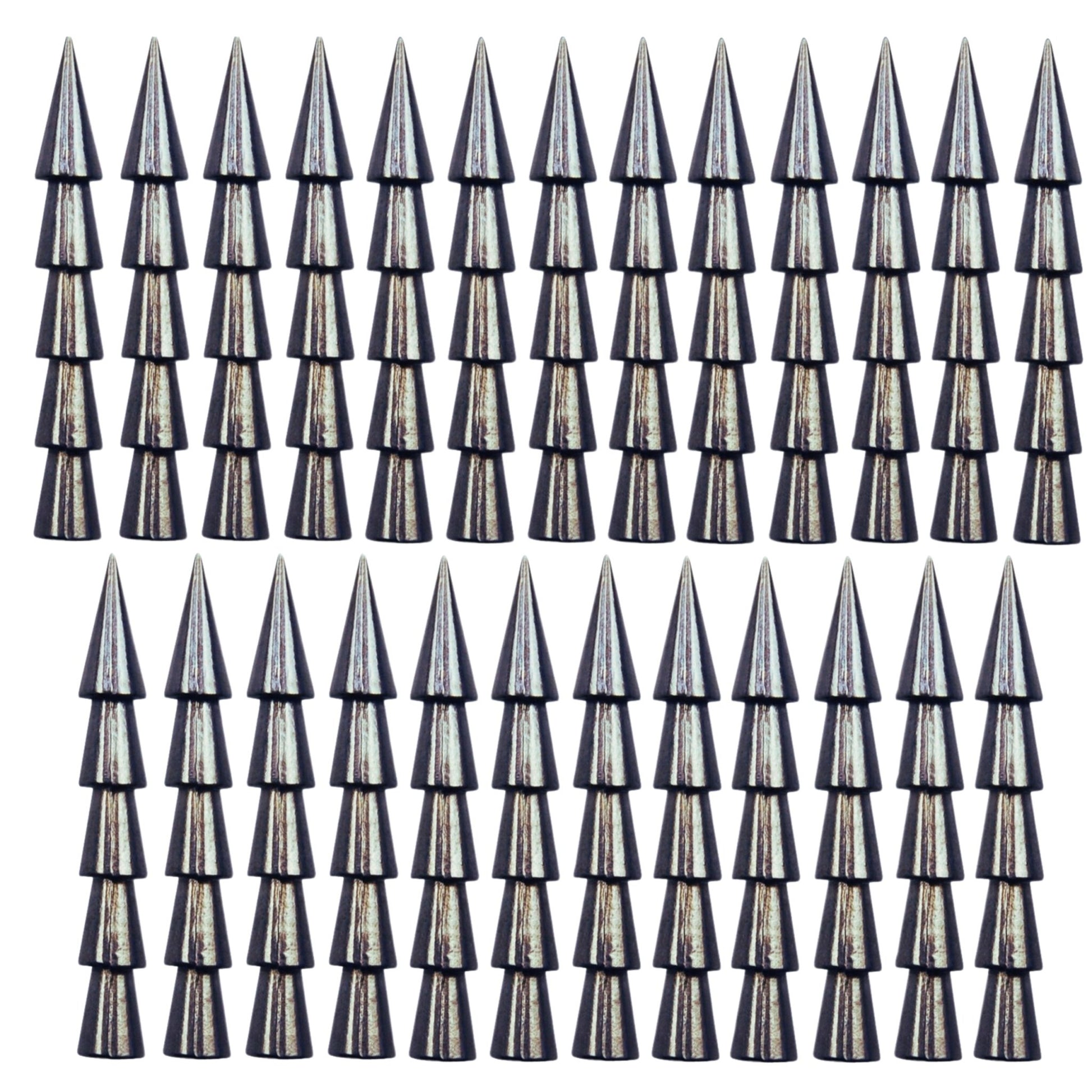 Reaction Tackle Tungsten Nail Weights/ Insert Sinkers – 100 Piece Kit (25ea 1/8 1/32 1/16 3/32) plus case tungsten weights for fishing (4 view)