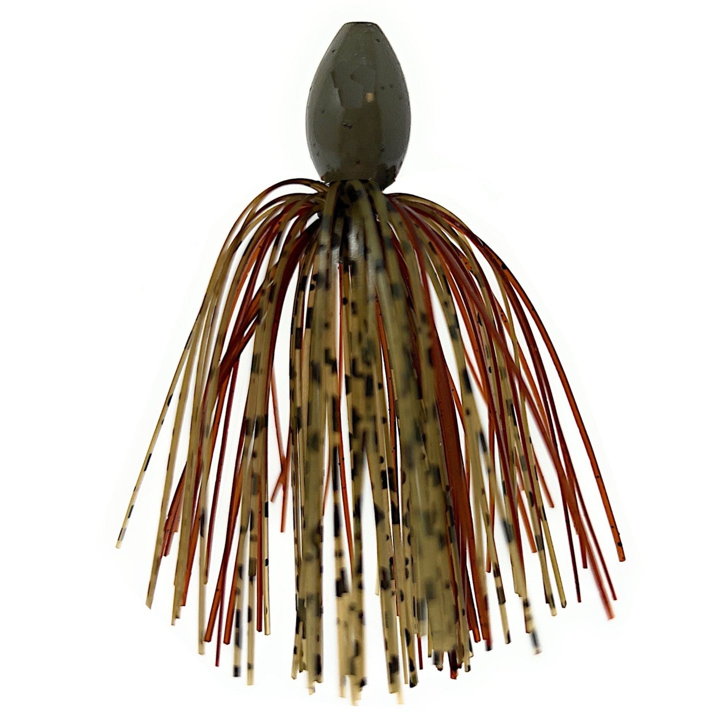 Reaction Tackle Tungsten Punch Rig/Punch Weight with Skirt – Black Blue for fishing (8 view)