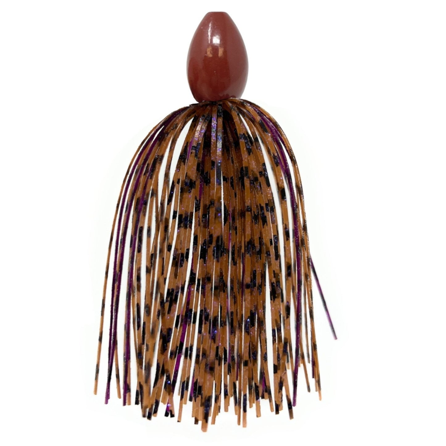 Reaction Tackle Tungsten Punch Rig/Punch Weight with Skirt – Black Blue for fishing (10 view)