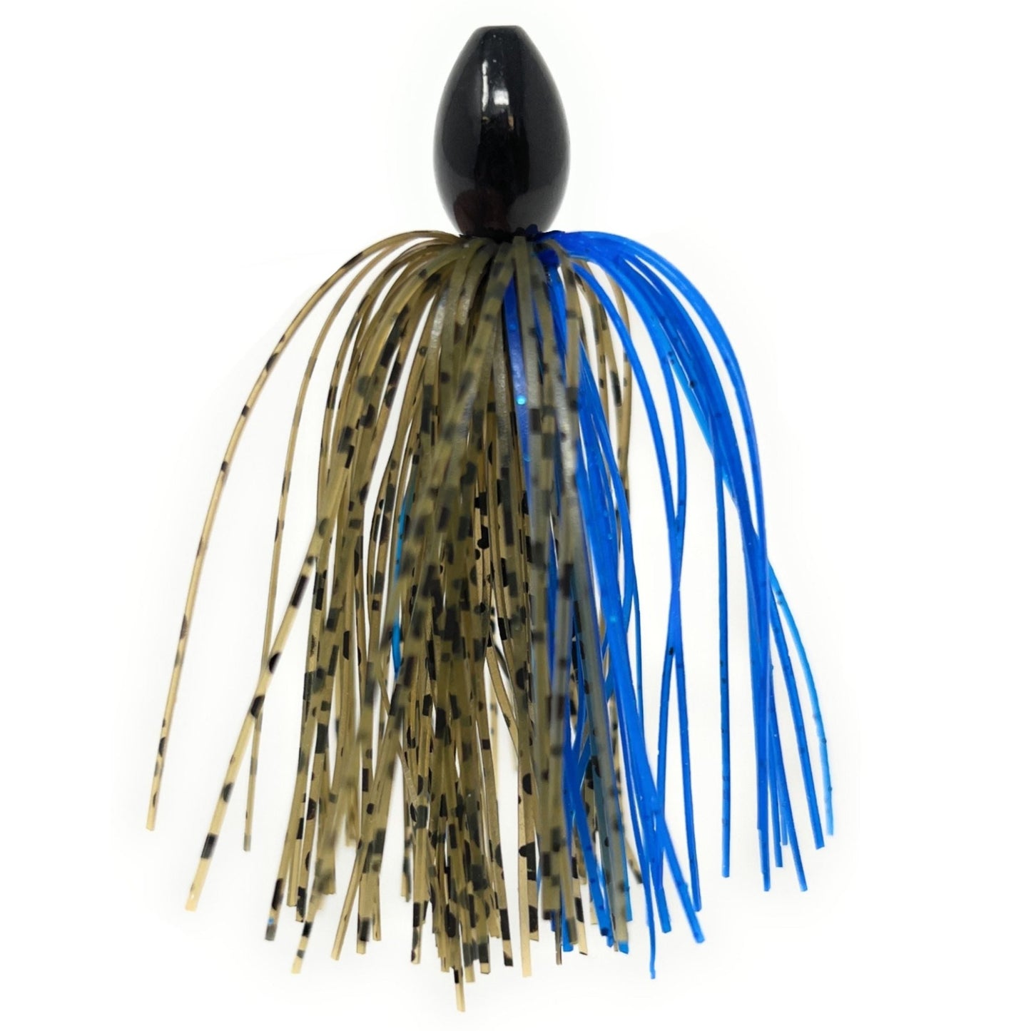 Reaction Tackle Tungsten Punch Rig/Punch Weight with Skirt – Black Blue for fishing (9 view)