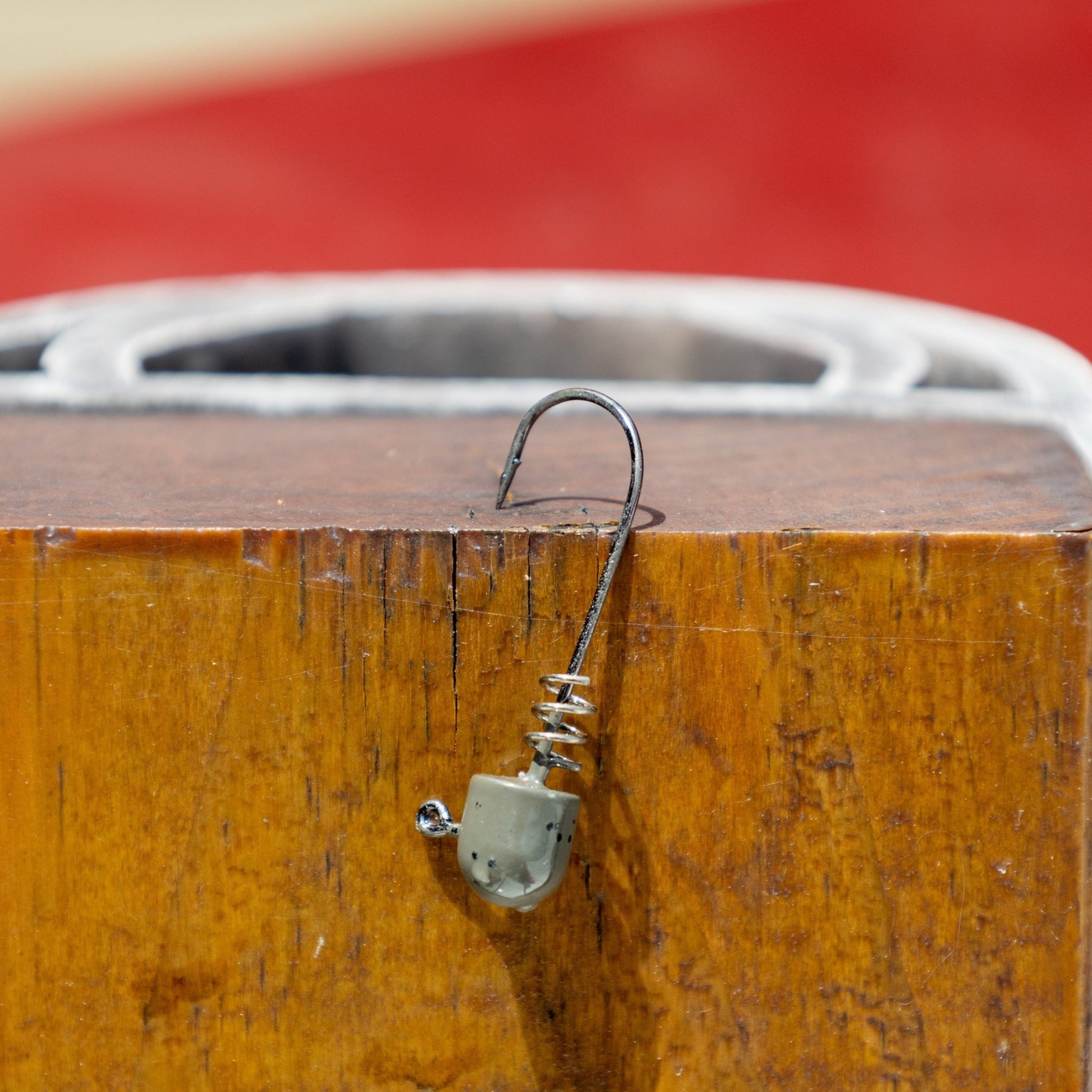 Reaction Tackle Tungsten Screw Lock Jig Heads (5 - Pack) – Black for fishing (3 view)