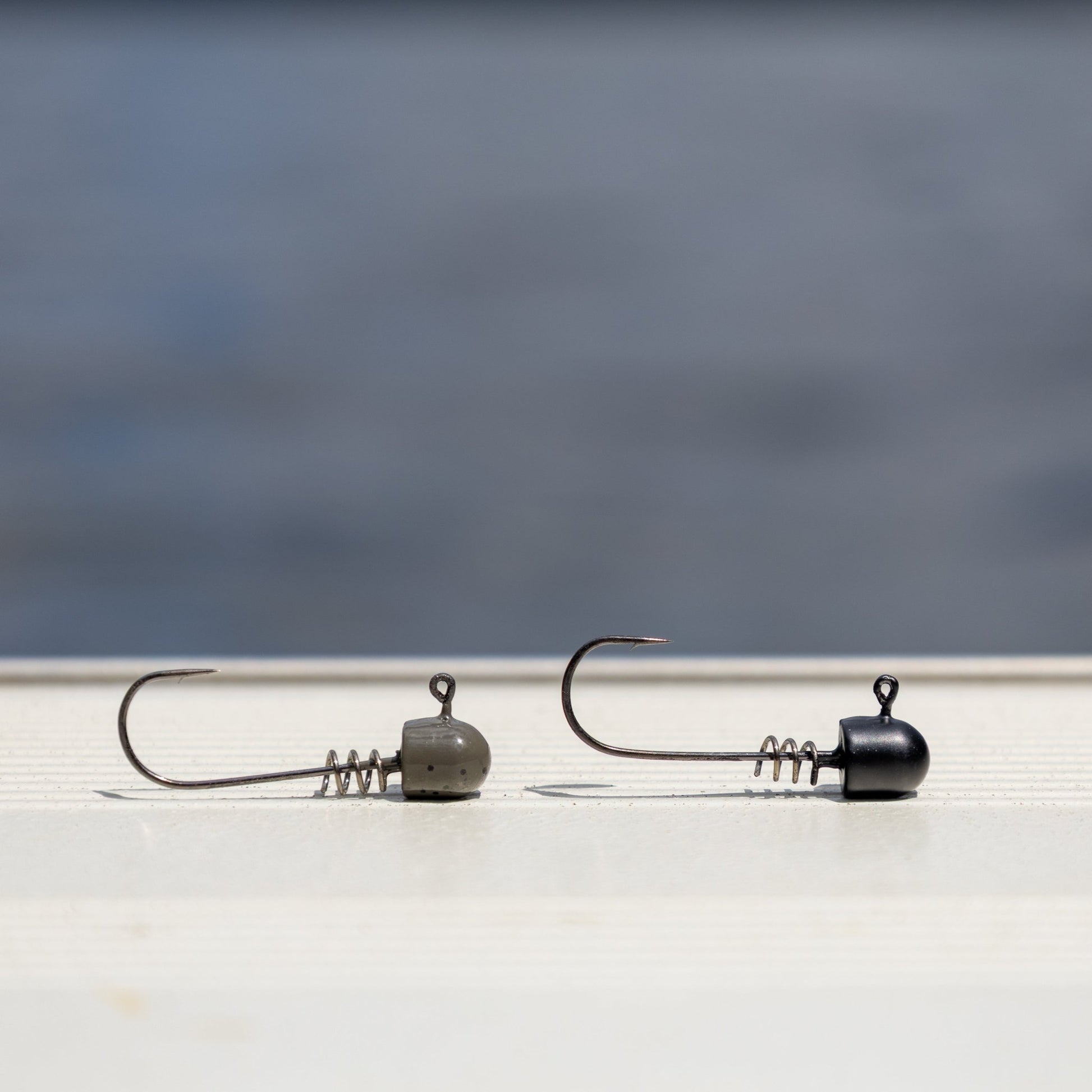 Reaction Tackle Tungsten Screw Lock Jig Heads (5 - Pack) – Black for fishing (2 view)