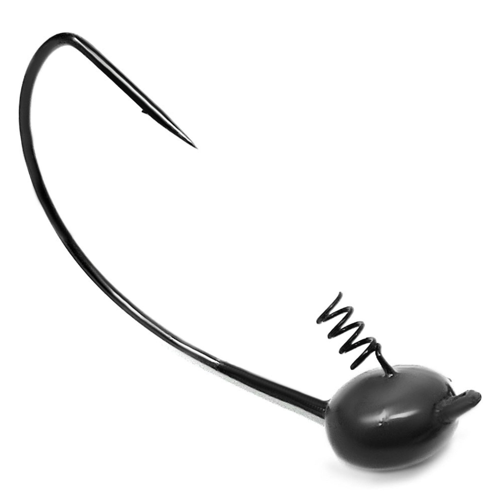 Reaction Tackle Tungsten Shaky Head Jigs 5 - Pack – Black - EWG jigs for fishing (12 view)