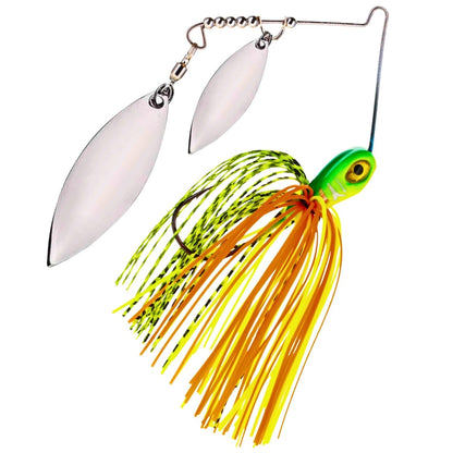 Reaction Tackle Tungsten Spinnerbait Jigs – 2 - Pack, Double Willow Blade - New – Hot Tiger for fishing (12 view)