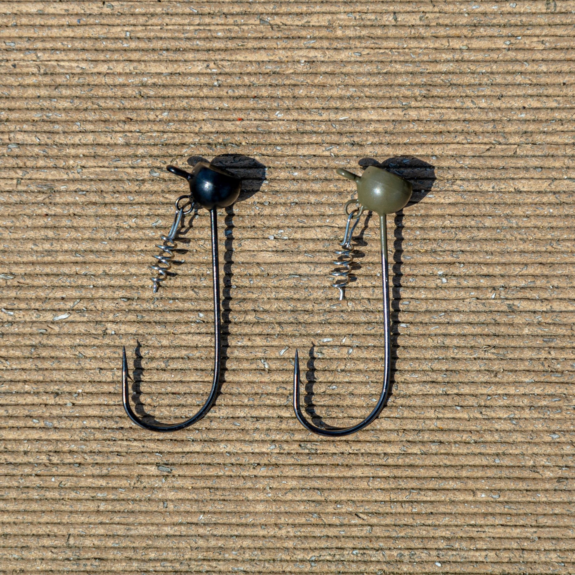 Reaction Tackle Tungsten Stand - Up Shaky Head Jigs (5 pack) – Black for fishing (2 view)