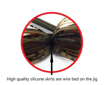 Reaction Tackle Tungsten Swim Jigs (2 - Pack) – Black/blue fishing - jigs for fishing (7 view)