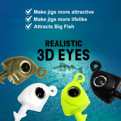 Reaction Tackle Tungsten Swimbait Jig Heads (5 - Pack) – Black for fishing (9 view)