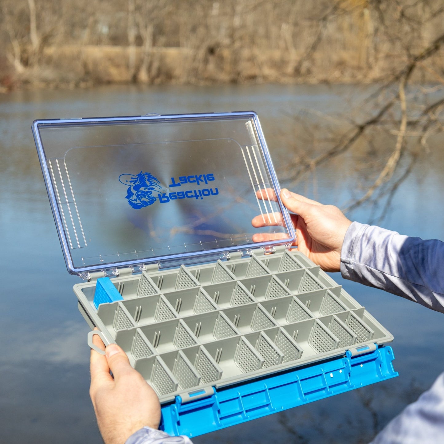 Reaction Tackle Ultra Elite Tackle Tray - Water Resistant with Single Clip Design - New – 3600 1 - PK Tackle Trays for fishing (7 view)