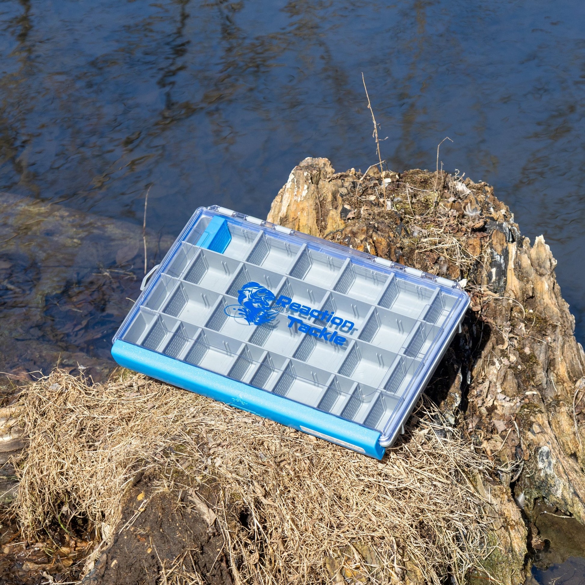 Reaction Tackle Ultra Elite Tackle Tray - Water Resistant with Single Clip Design - New – 3600 1 - PK Tackle Trays for fishing (2 view)
