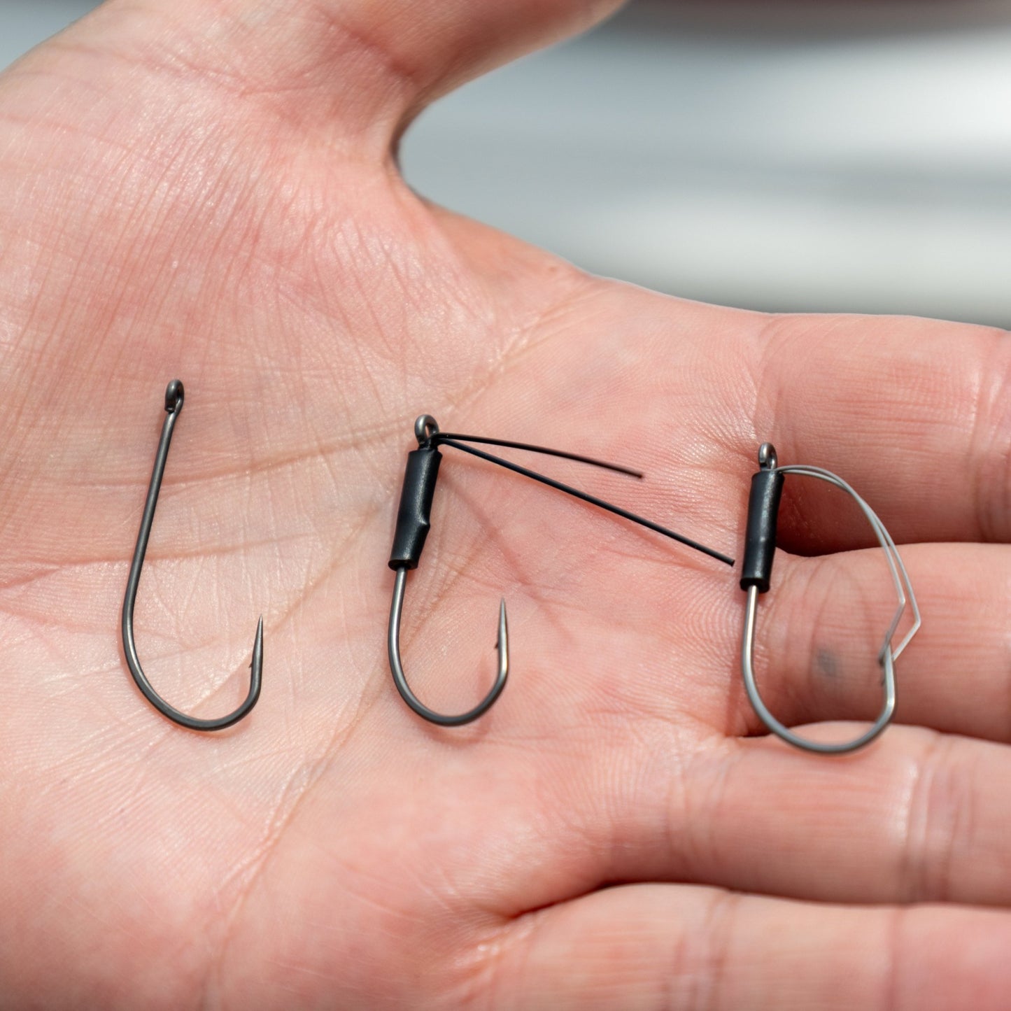 Reaction Tackle Wacky Neko Hooks - 25 Pack – 4 for fishing (7 view)