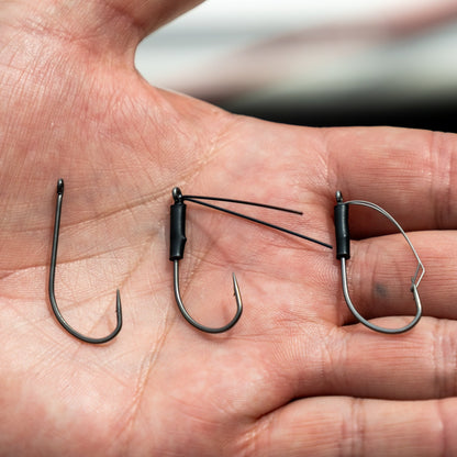 Reaction Tackle Wacky Neko Hooks - 25 Pack – 4 for fishing (5 view)