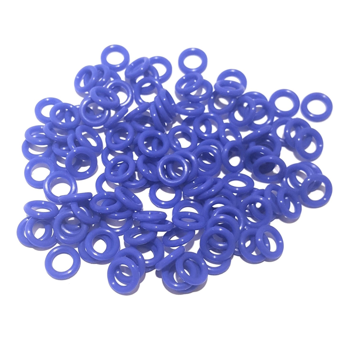 Reaction Tackle WACKY O - RINGS - 125 Pack or 300 Pack – 125 June Bug O - rings Soft Plastics for fishing (5 view)