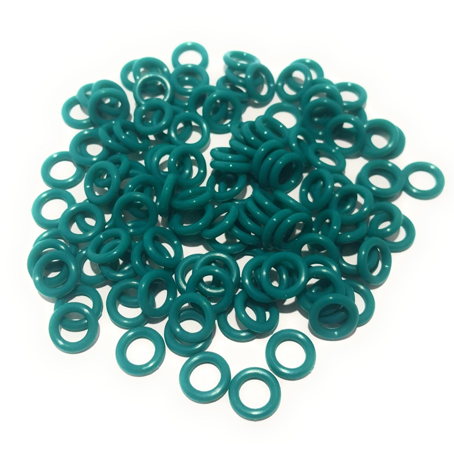 Reaction Tackle WACKY O - RINGS - 125 Pack or 300 Pack – 125 Watermelon O - Rings Soft Plastics for fishing (4 view)