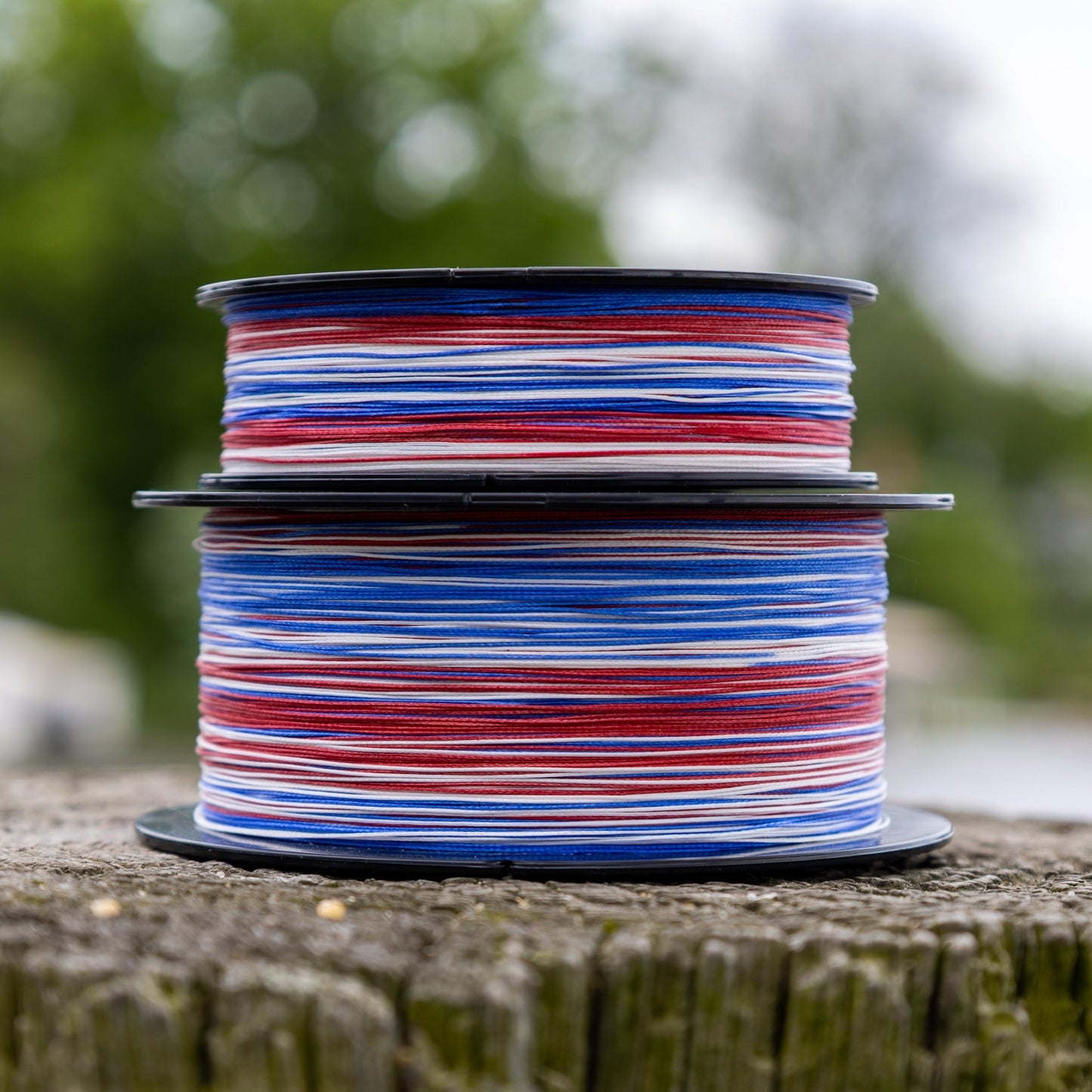 Reaction Tackle X8 Braided Fishing Line - USA Camo 8 Strand - NEW – 10lb Braided Fishing Line for fishing (8 view)