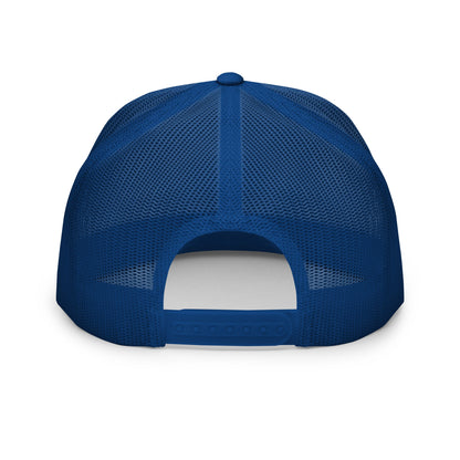 “Reel Legend” Trucker Cap – Classic Snapback Hat for Anglers – Royal/ White/ Royal Fishing Gear for Gone Fishing (26 view)