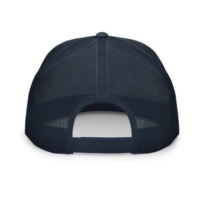 “Reel Legend” Trucker Cap – Classic Snapback Hat for Anglers – Navy/ White/ Navy Fishing Gear for Gone Fishing (38 view)