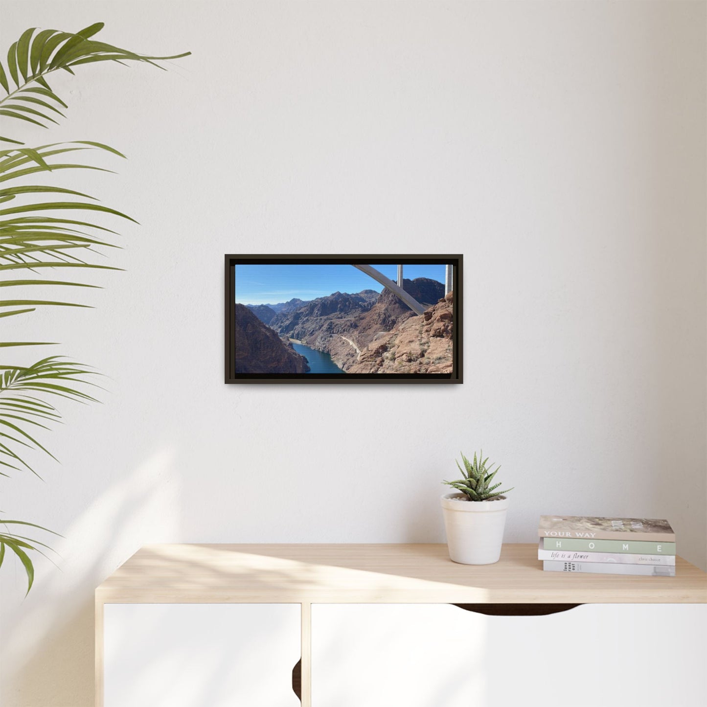 Scenic Wall Art, Framed Landscape Photography, Nature Decor, Home Decoration, Gift for Nature Lovers, Wall Decor – 32" x 16" (Horizontal) Canvas by Printify