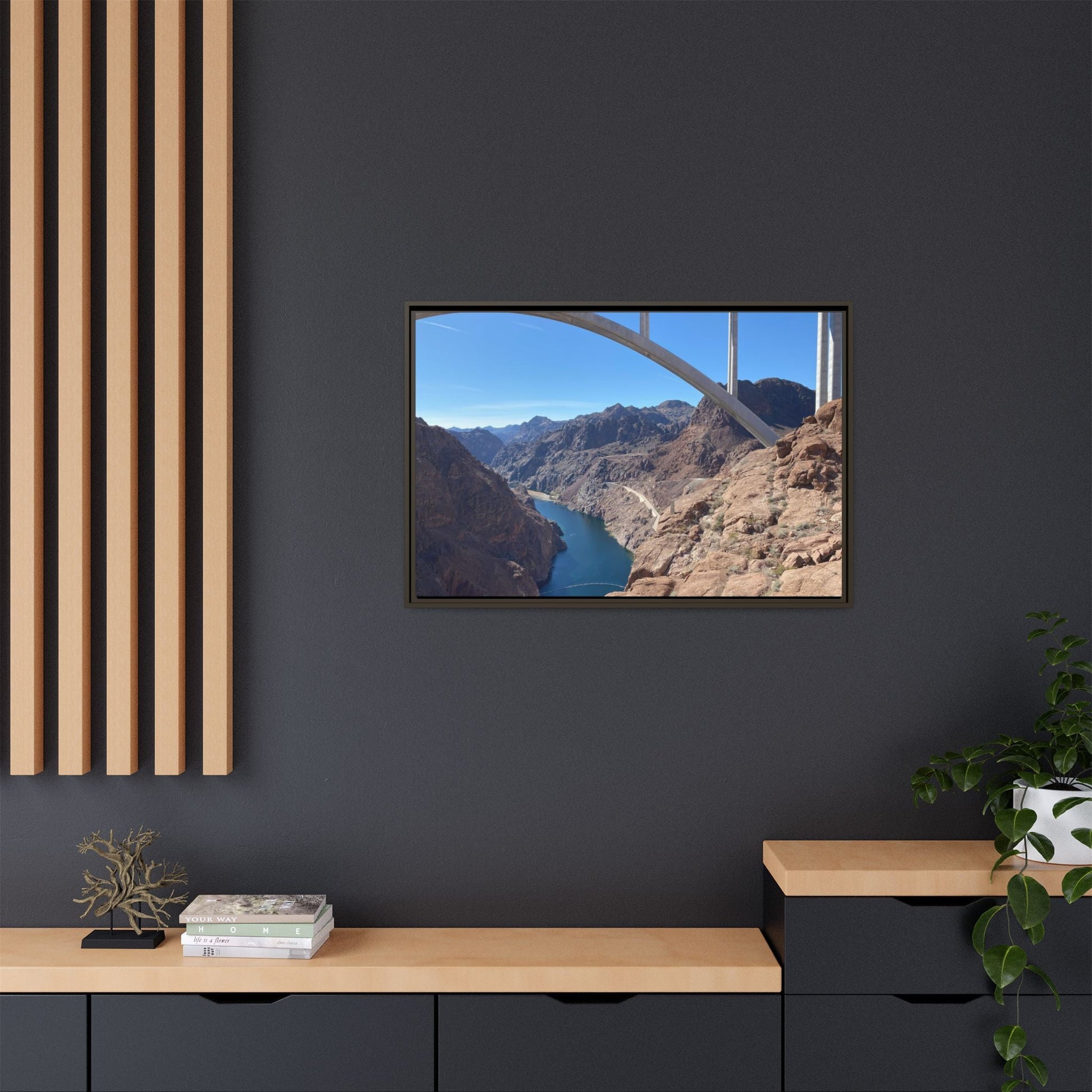 Scenic Wall Art, Framed Landscape Photography, Nature Decor, Home Decoration, Gift for Nature Lovers, Wall Decor – 32" x 16" (Horizontal) Canvas for Colorful Art Print (39 view)