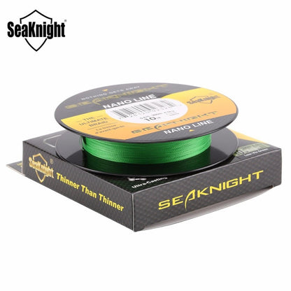 SeaKnight NANO Braided Fishing Line – 100M / 300M, 4 - Strand PE, 4–10LB | Fishing Line – Yellow Fishing Gear for 10LB (5 view)