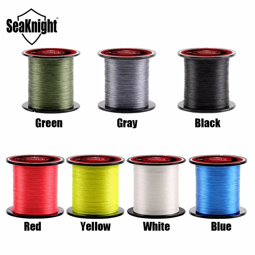 SeaKnight TriPoseidon Braided Fishing Line 300M – 4 - Strand PE Multifilament, 8–60LB | Fishing Line – White Fishing Gear for 10LB (3 view)