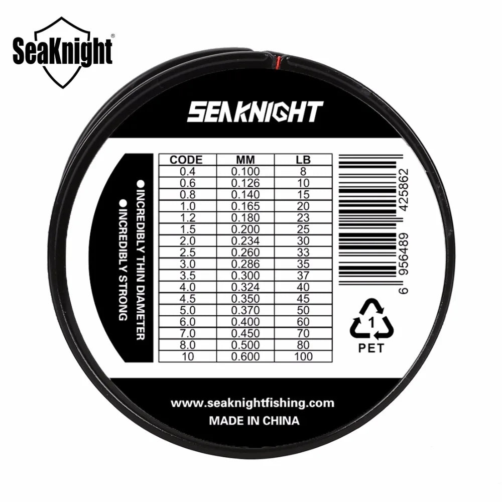 SeaKnight TriPoseidon Braided Fishing Line 300M – 4 - Strand PE Multifilament, 8–60LB | Fishing Line – White Fishing Gear for 10LB (6 view)