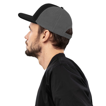 ERROR 404: MONEY NOT FOUND Trucker Cap I Embroidered – Black / Charcoal Hats for lot lizards designs (3 view)