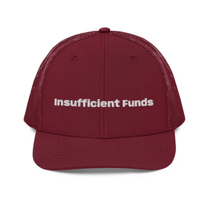 Insufficient Funds Trucker Cap – Cardinal Accessories for gift (13 view)