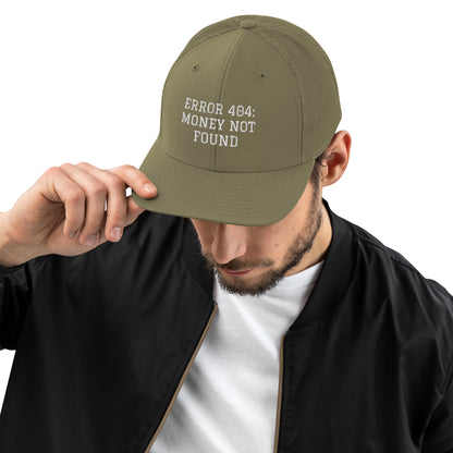 ERROR 404: MONEY NOT FOUND Trucker Cap I Embroidered – Loden Hats for lot lizards designs (22 view)